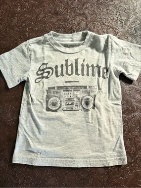 Live Nation Kids Grey Sublime Boombox Graphic Tee